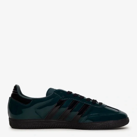 Adidas Samba - Dark Green and Black Sneakers - Picture 1 of 8